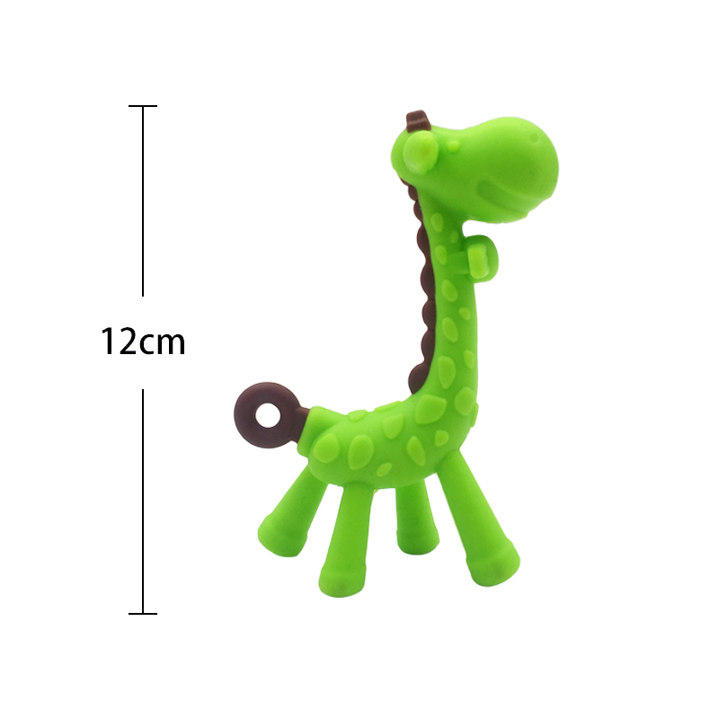 Giraffe Teether Silicone Teething Toy